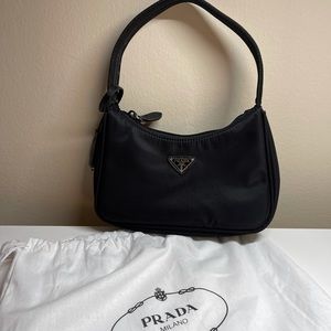 Prada nylon shoulder bag